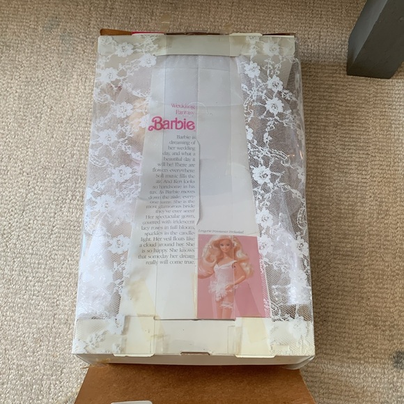 Mattel Wedding Fantasy Barbie Doll NIB 1989 Vintage - Picture 5 of 7